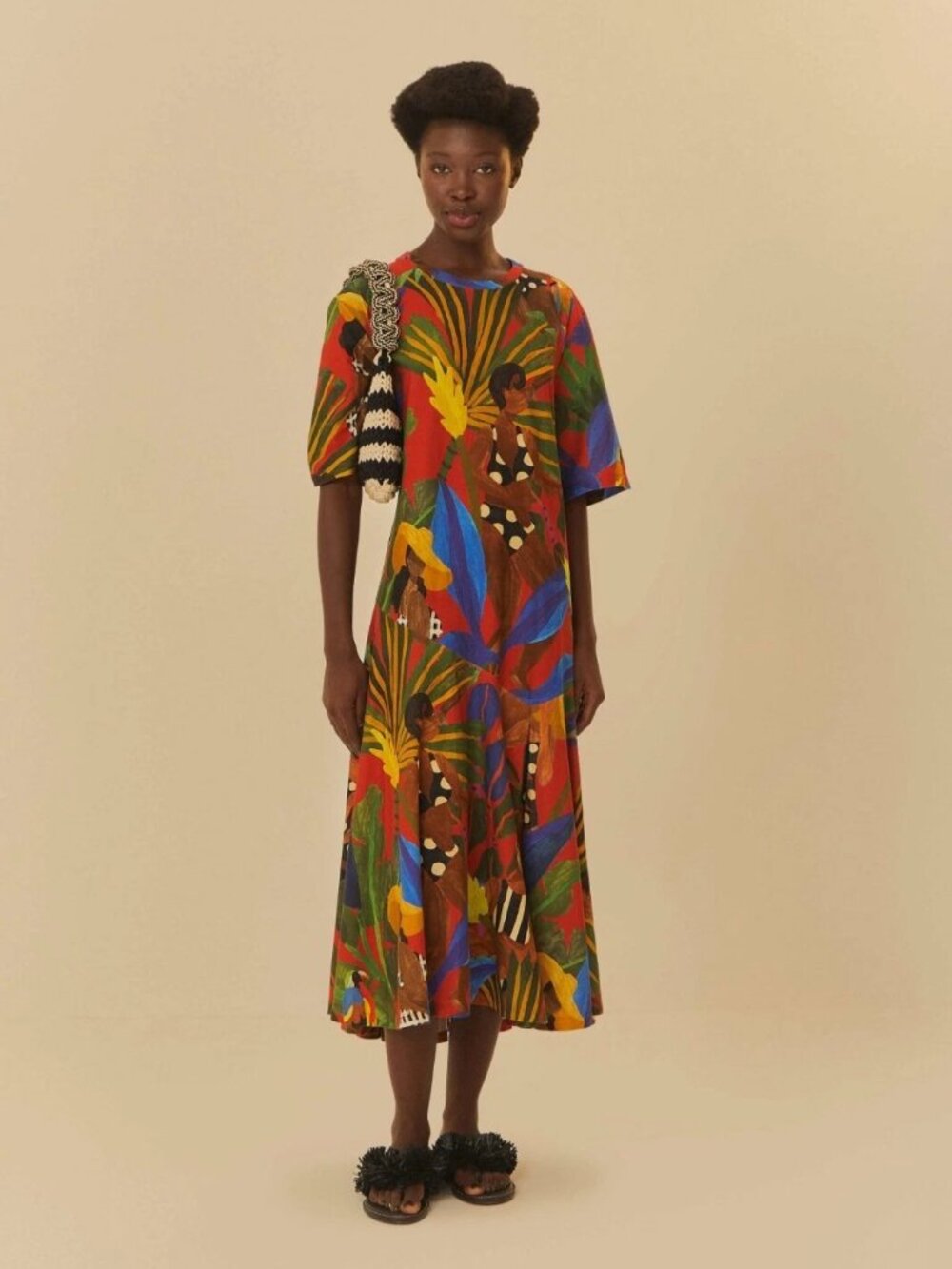 NWT FARM RIO DRESS WITH TAGS SIZE SMALL PACK5674 5/4 CJ - Picture 2 of 4